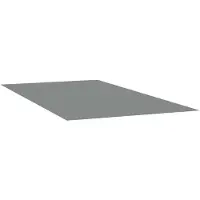 vidaXL Toile de fond de piscine Gris clair 820x420 cm Polyester Géotextile