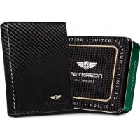 Peterson Grand portefeuille en cuir pour homme sans fermoir -