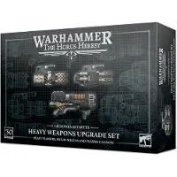 Games Workshop Set d'amélioration des armes lourdes - Flamers lourds, multi-meltas, et canons à plasma (Matières plastiques)