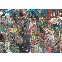 Heye Puzzle Pixorama : San Francisco Quest 1000 dílků