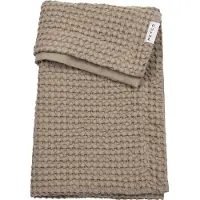 Meyco Baby Waffle Tog 1.0 75x100 Cm Minicrib Blanket Beige Enfants