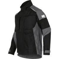 Kübler Activiq Cotton+ Jacke Schwarz/Anthrazit 3XL (3XL)