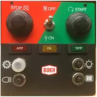 Bukh Marine Instrument Panel Clair