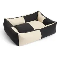 HAY - Dogs Bed Zip Large - H30 x W75 x L96 cm - Black & White (Chien)