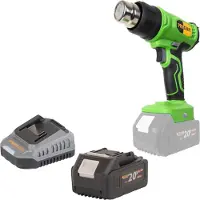 Procraft PH24bb Akku Heissluftpistole 20 V 50 - 550 °C + 1x Akku 4,0 Ah + Ladegerät
