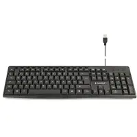 Gembird Multimedia-Tastatur US-Layout schwarz
