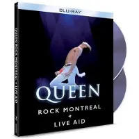 UNIVERSAL M CNT Queen Rock Montreal + Live Aid Blu-ray