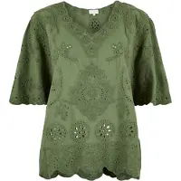Apricot Chemisier ' ' vert