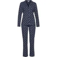 s.Oliver Pyjama bleu marine / jaune pastel / menthe / rosé