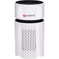 Alpina Mini purificateur d'air avec filtre HEPA H13 et ionisateur USB - Air Purifier Pour Appartement Jusqu'à 6m2 - Filtre à air USB 1,5W Blanc - Purificateur D'Air Poussière Et Allergique