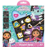 Hobby Mate Scratch Kaarten Gabby's Poppenhuis Set, 7dlg.