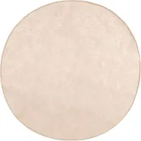 vidaXL Tapis de couloir MARSA Crème 120 x 120 cm Polyester et PVC