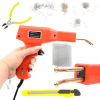 Rosfix Kit de Soudage Plastique avec 200 Pinces et 3 Grilles en Acier Inoxydable 20 x 15 cm – 230 V, 50 W, 750 °C | Réparation et Assemblage