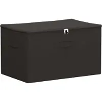 vidaXL Boîte de rangement en tissu non tissé, 55 x 35 x 32 cm, 61,6 L, anthracite