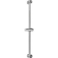vidaXL Support de pomme de douche chromé 71 cm en acier inoxydable