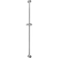 vidaXL Support de pommeau de douche , chromé, 100 cm, en plastique ABS
