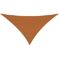 vidaXL Voile D'ombre Extérieure Orange Et Marron 7 X 5 X 5 M