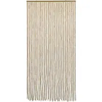 vidaXL Rideau De Porte Anti-Insectes Multicolore 100 X 200 Cm Bambou