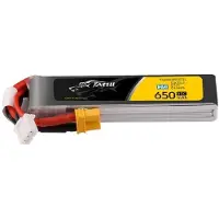 Tattu Batterie De Drone Accumulator Lipo Tattu 2s 650mah 95c 7.6v Hv Z Xt30 Long-pack