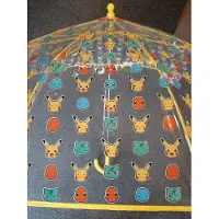 Cyp Brands Garçons, Parapluie, Pokemon parapluie pour enfants Starter Pokemon Transparent, Multicolore, Transparent