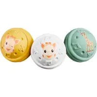 Sophie de Giraf Vulli Musical Balls balles souples de détection 3 pcs
