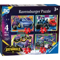 Ravensburger Puzzle "Bathweels" 4 en 1, 24 pièces.