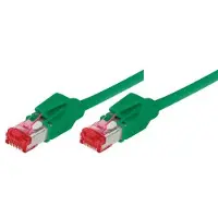 Tecline 71807G 71807G DRAKA cordon cat 6 S-STP (PIMF) TM21 0-hal Vert, 7 m