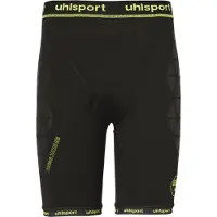 Uhlsport Bionikframe Short Unpadded Hommes - Noir / Jaune fluo