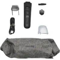 Philips Beard Trimmer 5000 Series - Stylisation de la barbe avec compartiment à poils - BT5765/15