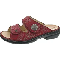 Finn Comfort Mule 'Pantolette Damen 02550 657420 Echtleder in rot' rouge
