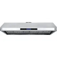 CombiSteel Hotte aspirante murale Gastro 120 cm – 1530 m³/h, avec moteur et éclairage LED