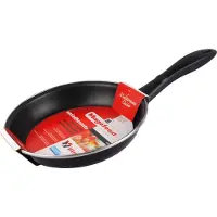 Vitrinor Black 28 2101725 Poêle à frire, diamètre max. 28 cm, émaillée, compatible avec les cuisinières à induction, revêtement antiadhésif