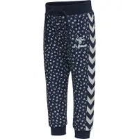 Hummel Pantalon bleu nuit / blanc