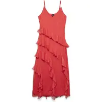 Vero Moda Robe d’été 'VMSmilla' rouge vif