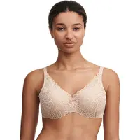 Chantelle Easy Feel Floral Touch Soutien-gorge à coques, Beige, (Une unité par pack, 80 E)