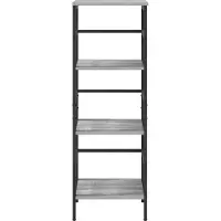 vidaXL Étagère Gris Sonoma 40 x 29,5 x 115 cm Bois d'ingénierie