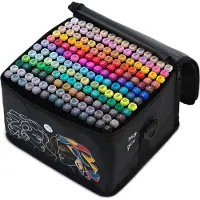Nukido Marqueurs à alcool avec sachet 168 pcs NK-914