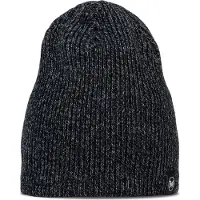 Buff Knitted & Full Fleece Beanie Noir