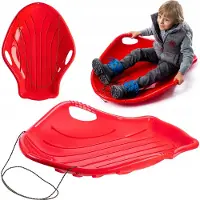 Kadax Poussette Popo , 94x69x19cm Bob luge pour enfants et adultes