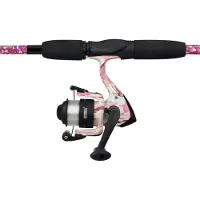 Mitchell Tanager Pink Camo Ii Spinn-kombo Pink 2.12 m / 7-20 g Pink 2.12 m