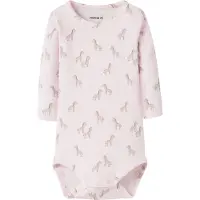 Name it Body m/l - Rib - Coton/Modal - NbfHalena - Berceau Rose - - 56 - Body M/L
