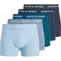 Jack & Jones Boxers 'JACHENRIK' bleu / bleu marine / azur / gentiane / bleu clair