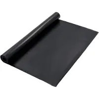 vidaXL Revêtement de sol noir 1,2 x 5 m en caoutchouc