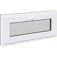 vidaXL Fenêtre pour cave RISOR, 90 x 40 cm, PVC et verre