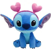 Lilo & Stitch Stitch Hearts Teddy 25 Cm Bleu Enfants