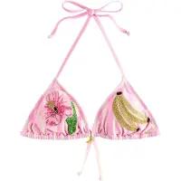 Next Hauts de bikini jaune / vert / rose / rose