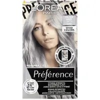 L'Oréal Préférence Vivids coloration cheveux teinte 10.112 silver grey 1 pcs
