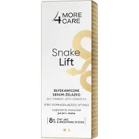 More4care , gel-sérum instantané pour le visage, le cou et le décolleté, 35 ml