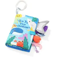 Babyono Have Fun Go to the ocean livre éducatif contrastant 1 pcs