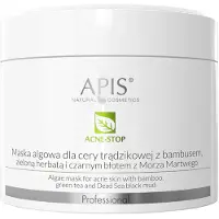 Apis Cosmétiques naturels Acné-Stop Masque nettoyant et émollient professionnel pour peaux grasses à tendance acnéique 100 g